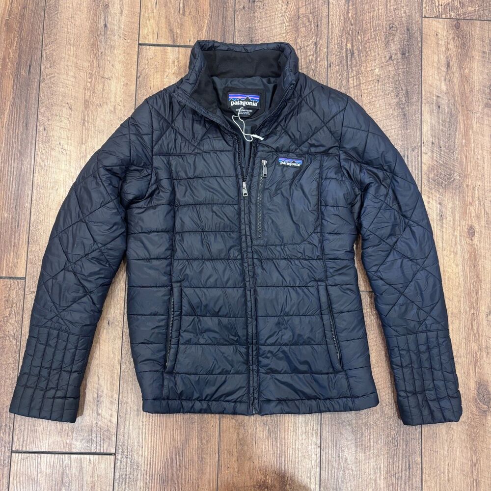 PATAGONIA US Women’s Small Black Radalie Insulated Parka Coat Jacket MSRP $199 - Picture 2 of 8